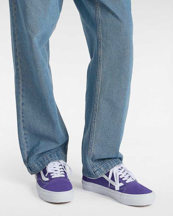 Purple Men Vans Old Skool Skate Shoes Australia | VN1537028