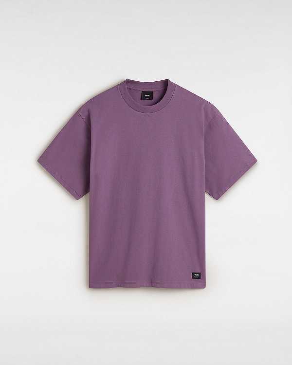 Purple Men Vans Original Standards T Shirts Australia | VN9234815