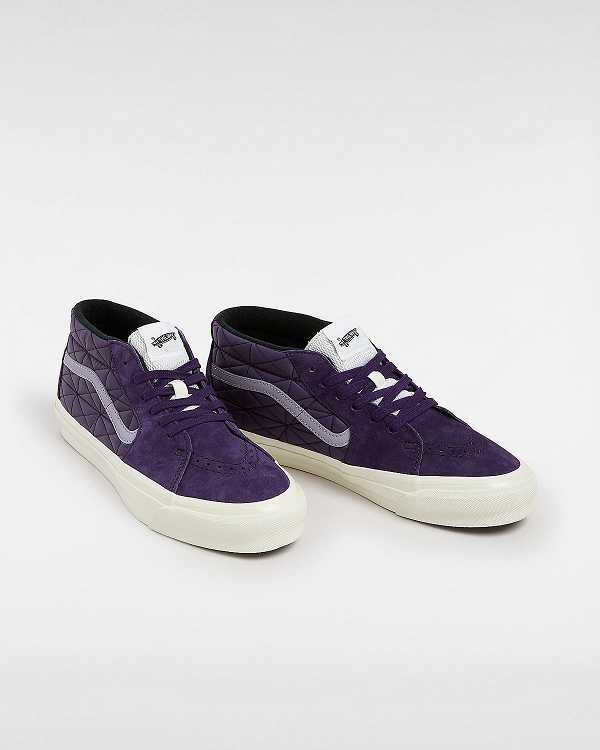 Purple Men Vans Premium Sk8-Mid 83 Sneakers Australia | VN6740281