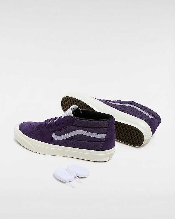 Purple Men Vans Premium Sk8-Mid 83 Sneakers Australia | VN6740281