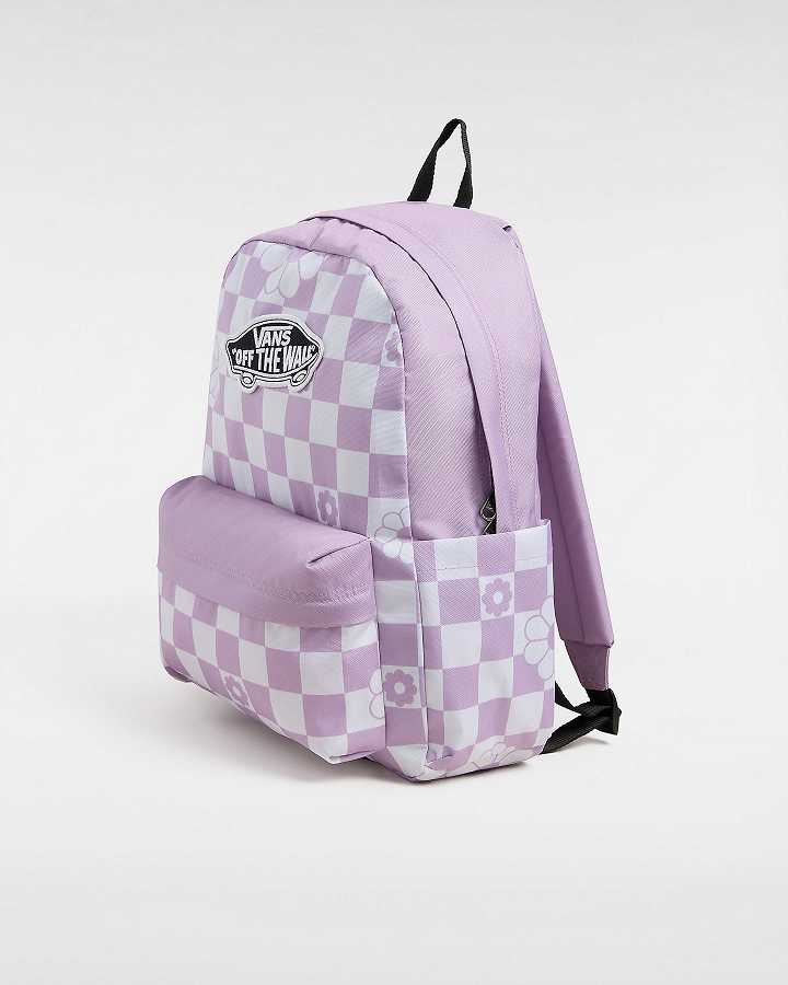 Purple Unisex Vans Old Skool Classic Backpacks Australia | VN6318405