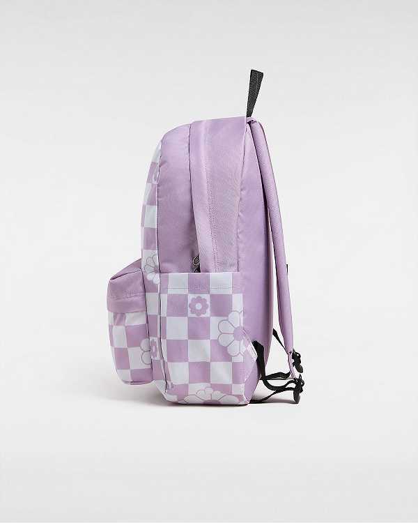 Purple Unisex Vans Old Skool Classic Backpacks Australia | VN6318405