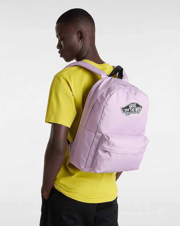 Purple Unisex Vans Old Skool Classic Backpacks Australia | VN9354218