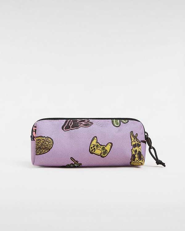 Purple Unisex Vans Old Skool Pencil Pouches Australia | VN8674913