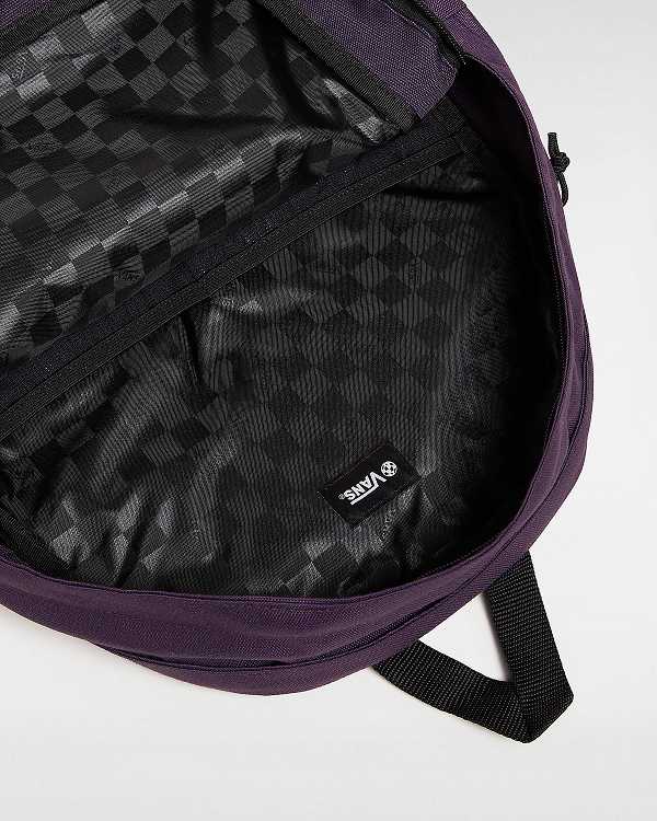 Purple Unisex Vans Old Skool Trek Backpacks Australia | VN2683450