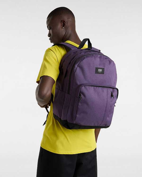 Purple Unisex Vans Old Skool Trek Backpacks Australia | VN2683450