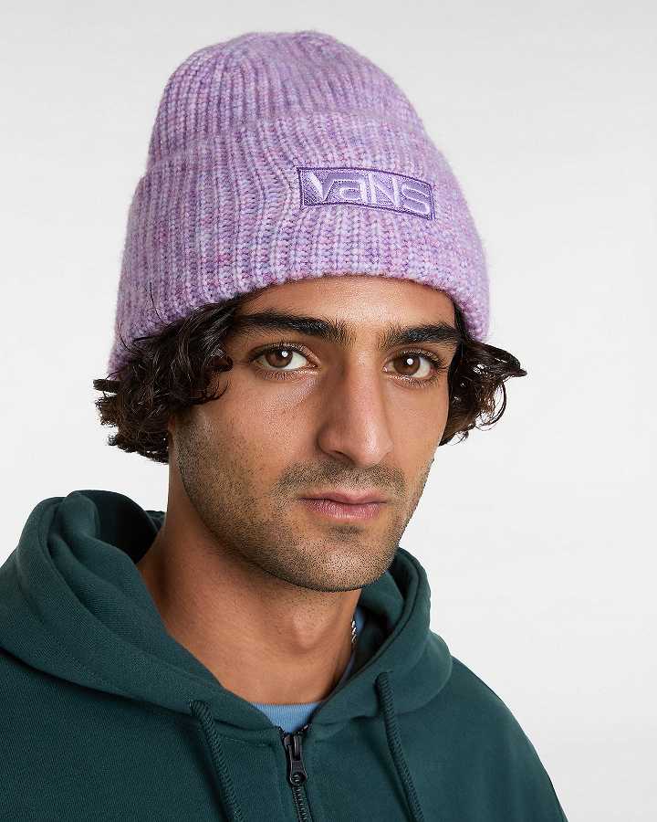 Purple Unisex Vans Sunnyside Cuff Beanie Australia | VN3691472