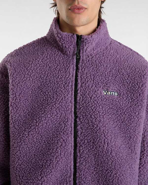 Purple Women Vans Jazzy Full Zip Jacket Australia | VN0582639