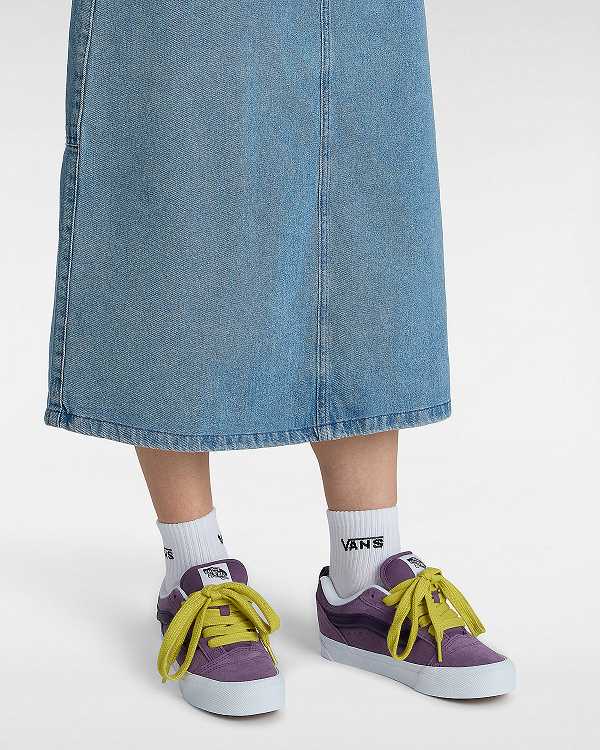 Purple Women Vans Knu Skool Sneakers Australia | VN1248976