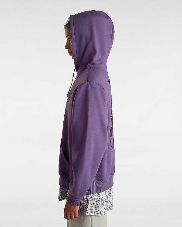 Purple Women Vans Wellness Blousant Hoodie Australia | VN3074269