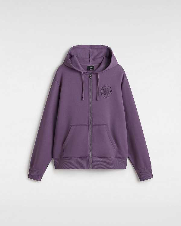 Purple Women Vans Wellness Blousant Hoodie Australia | VN3074269