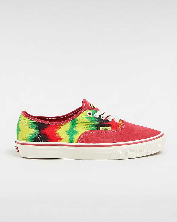 Red Men Vans Authentic Sneakers Australia | VN4705193