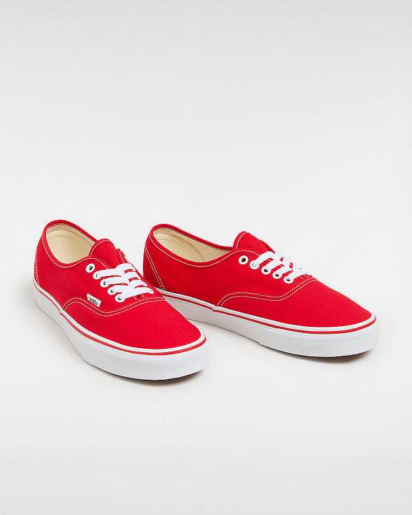 Red Women Vans Authentic Sneakers Australia | VN6017584