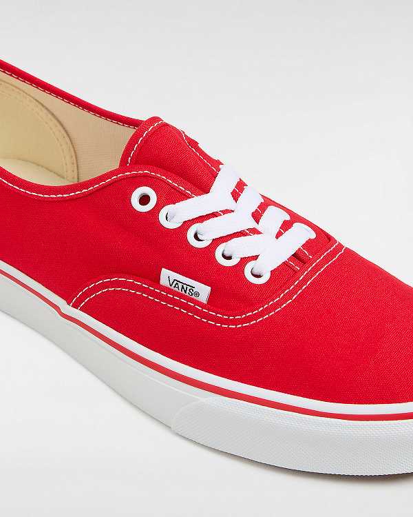 Red Women Vans Authentic Sneakers Australia | VN6017584