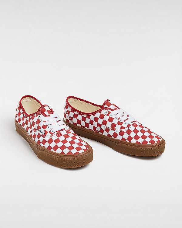 Red Women Vans Authentic Sneakers Australia | VN7120643