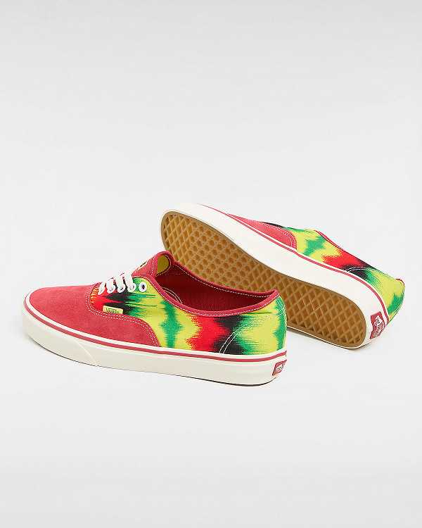 Red Women Vans Authentic Sneakers Australia | VN7836051