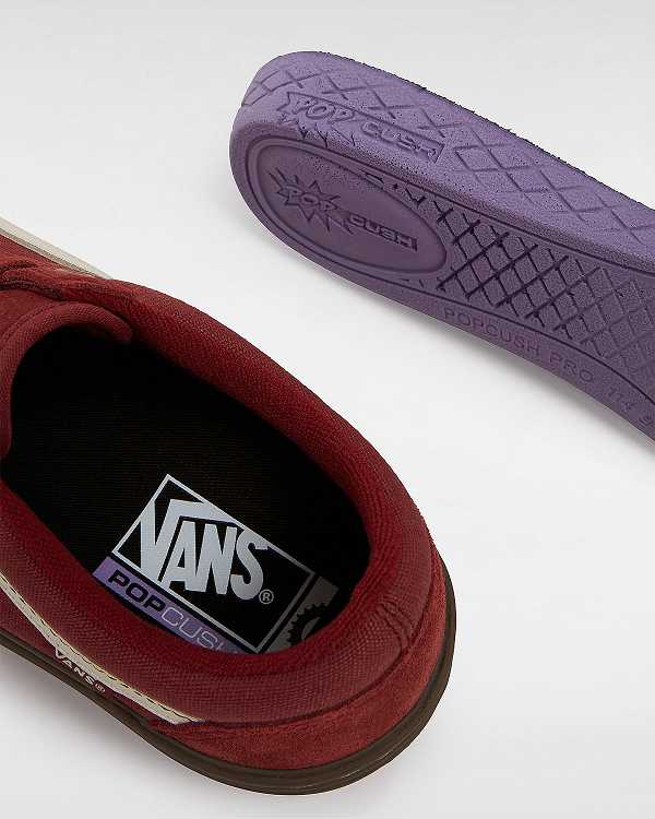 Red Women Vans BMX Style 114 Sneakers Australia | VN0185932