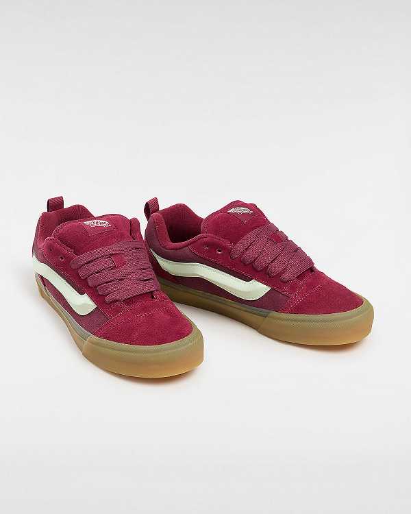 Red Women Vans Knu Skool Sneakers Australia | VN6514239