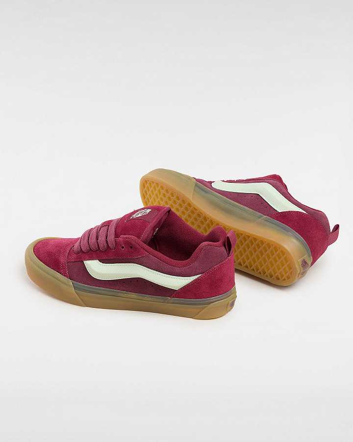 Red Women Vans Knu Skool Sneakers Australia | VN6514239