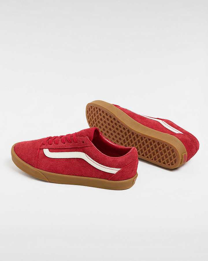 Red Women Vans Old Skool Lowpro Sneakers Australia | VN8325947