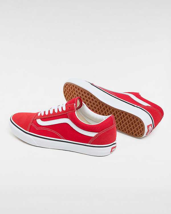 Red Women Vans Old Skool Skate Shoes Australia | VN7823691