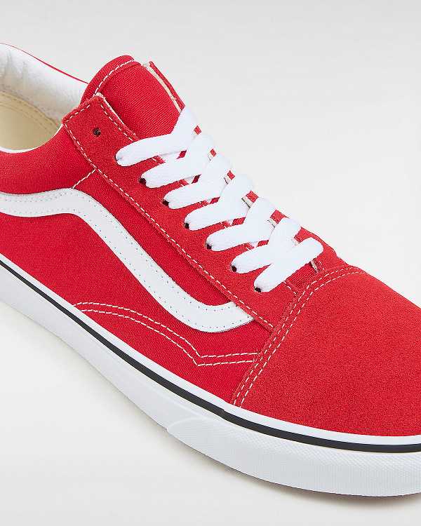 Red Women Vans Old Skool Skate Shoes Australia | VN7823691