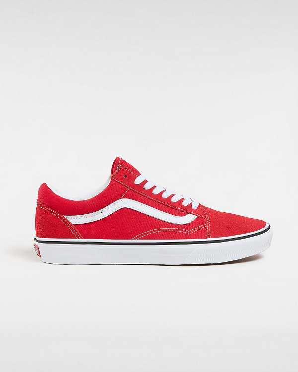 Red Women Vans Old Skool Skate Shoes Australia | VN7823691