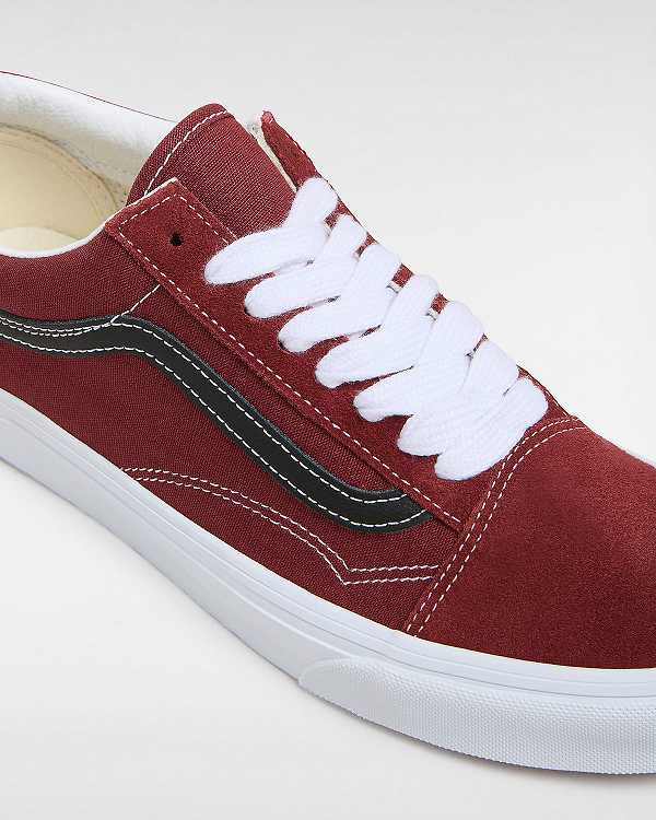 Red Women Vans Old Skool Sneakers Australia | VN3564701