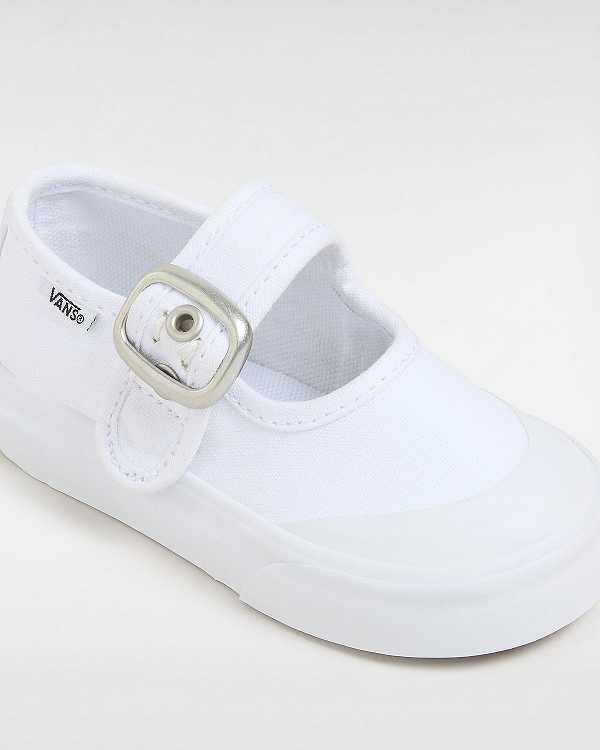 White Kids' Vans Glitter (1-4 Years) Mary Janes Australia | VN9726350