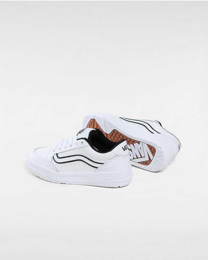 White Kids' Vans Hylane (4-8 Years) Sneakers Australia | VN1407639