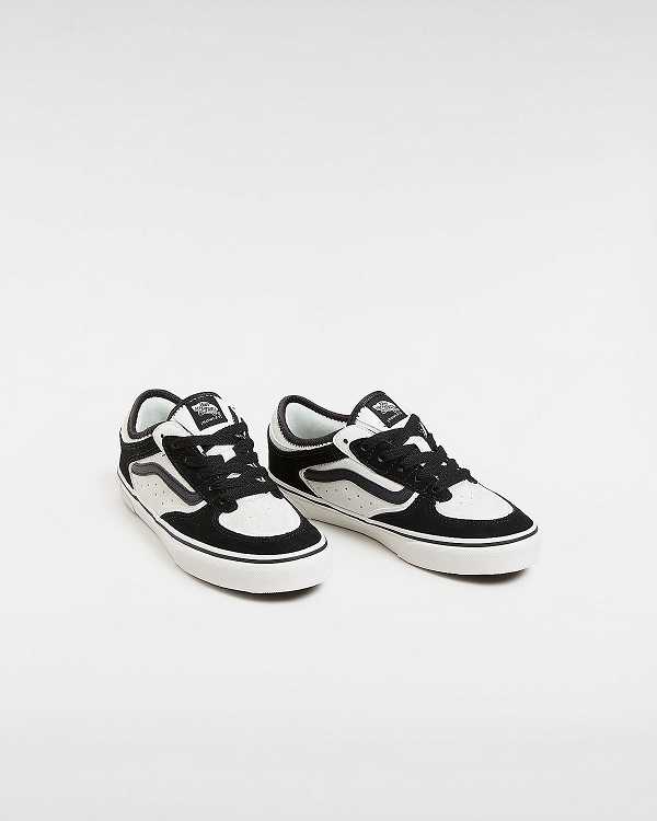 White Kids' Vans Rowley Classic (8-14 Years) Sneakers Australia | VN4986701