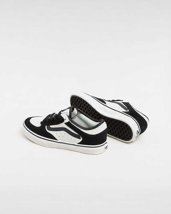 White Kids' Vans Rowley Classic (8-14 Years) Sneakers Australia | VN4986701