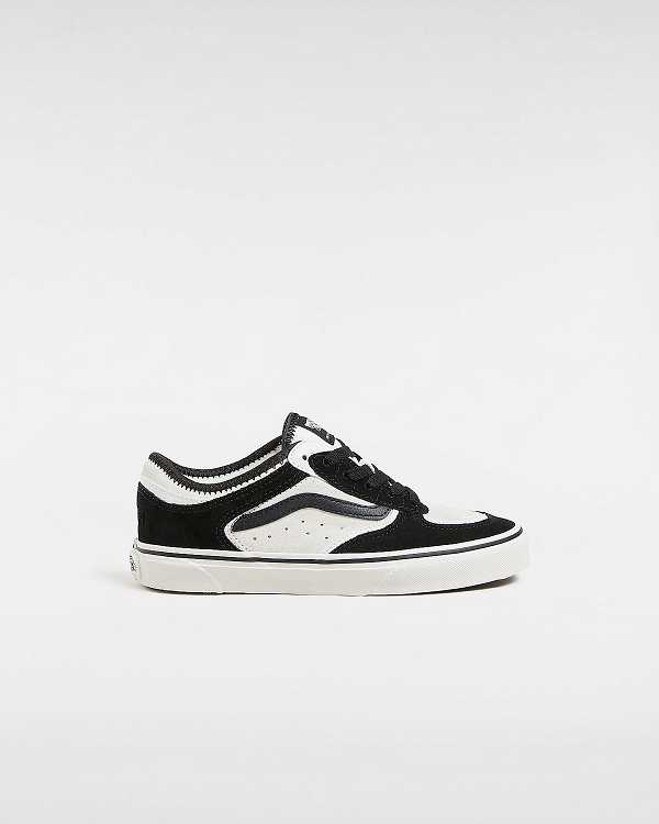 White Kids\' Vans Rowley Classic (8-14 Years) Sneakers Australia | VN4986701