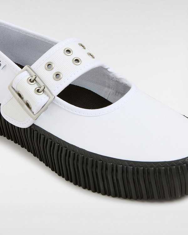 White Men Vans Creeper Mary Janes Australia | VN4698327