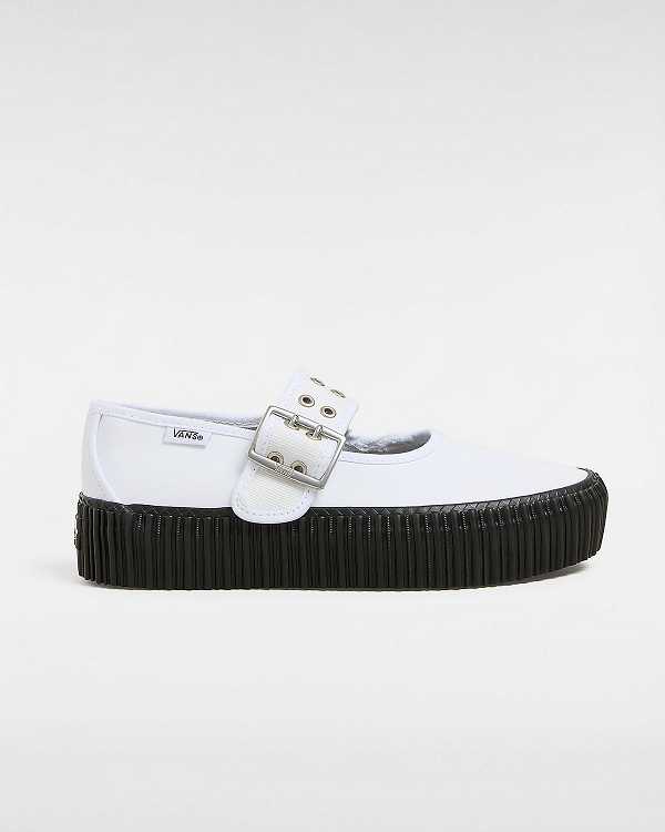 White Men Vans Creeper Mary Janes Australia | VN4698327