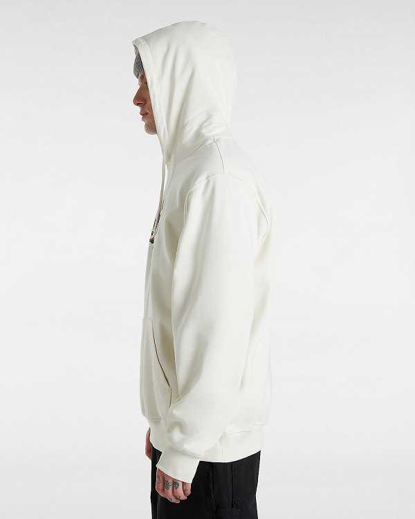 White Men Vans Fish loose Hoodie Australia | VN8290465