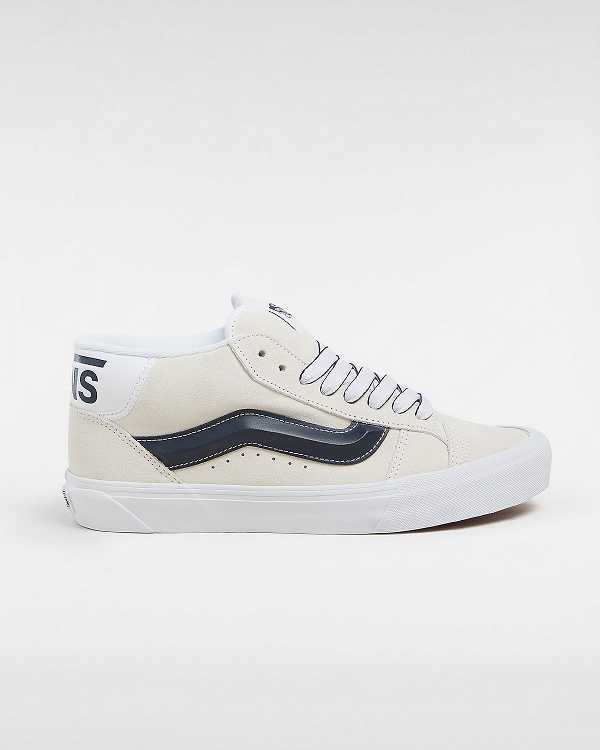 White Men Vans Knu Mid Sneakers Australia | VN1425839