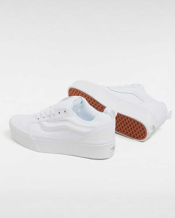 White Men Vans Knu Stack Sneakers Australia | VN4197608