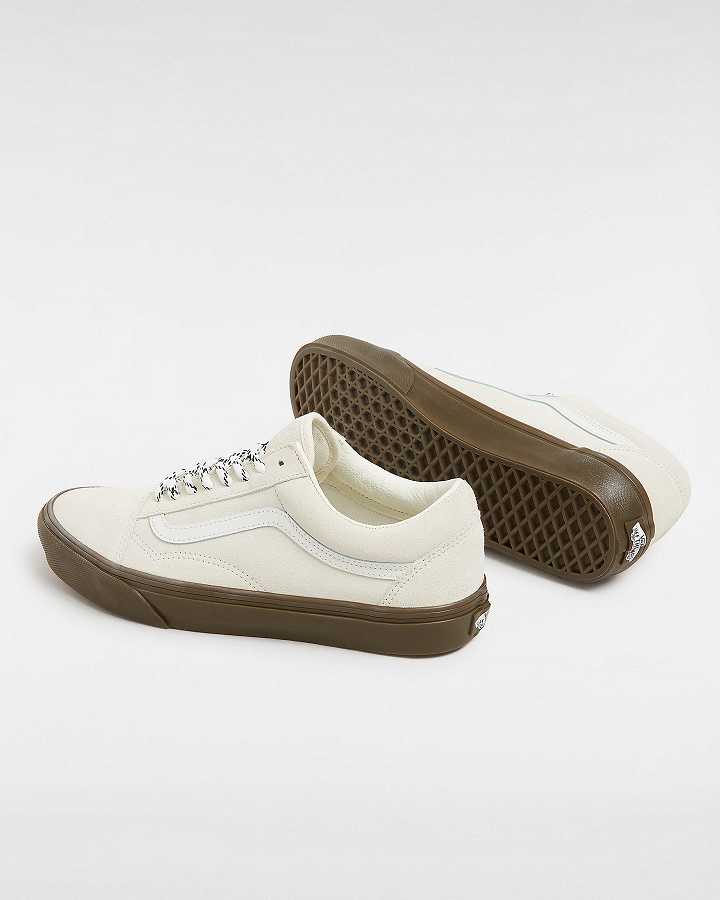 White Men Vans Old Skool Hairy Suede Sneakers Australia | VN6279580