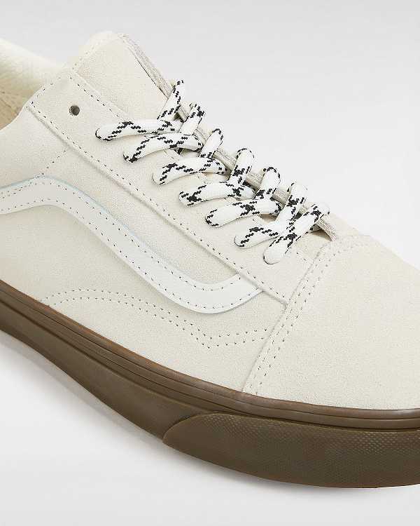 White Men Vans Old Skool Hairy Suede Sneakers Australia | VN6279580