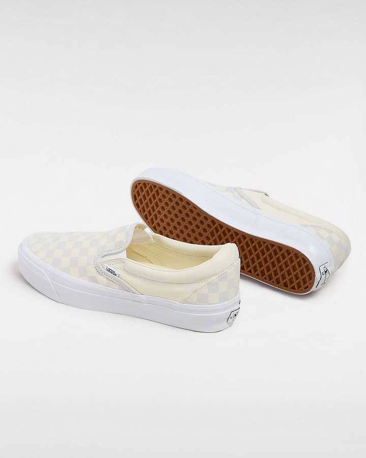 White Men Vans Premium 98 Slip On Shoes Australia | VN3298615