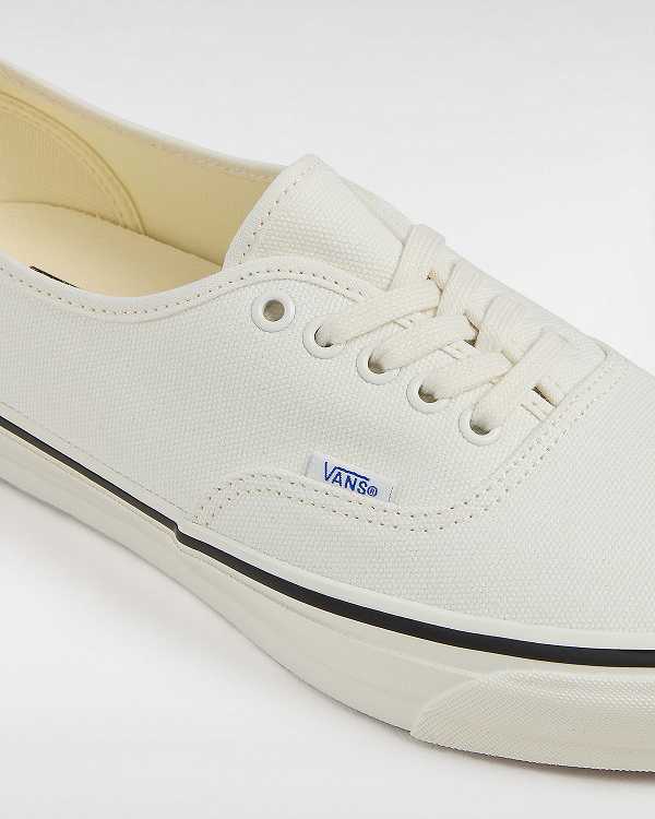 White Men Vans Premium Authentic 44 Duck Canvas Shoes Australia | VN0253961