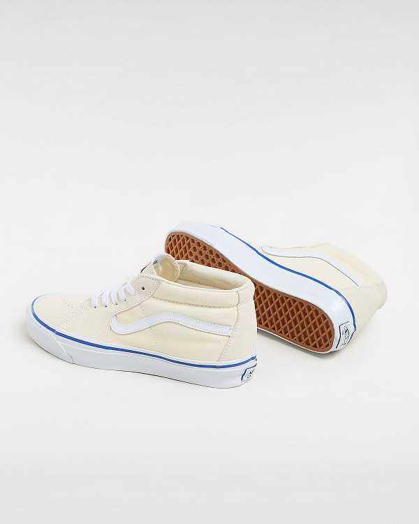 White Men Vans Premium Sk8-Mid 83 Sneakers Australia | VN3491650