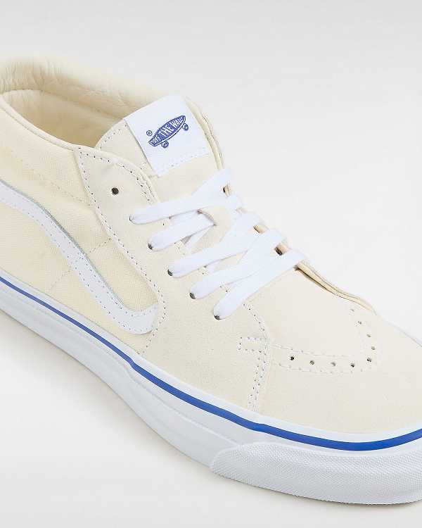 White Men Vans Premium Sk8-Mid 83 Sneakers Australia | VN3491650