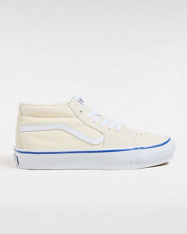 White Men Vans Premium Sk8-Mid 83 Sneakers Australia | VN3491650