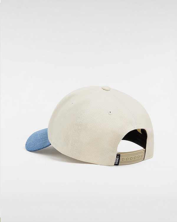 White Unisex Vans 66 Structured Jockey Hats Australia | VN8753960