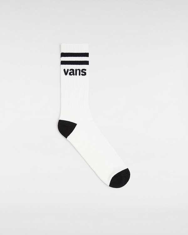 White Unisex Vans Bubs 66 Crew (1 Pair) Socks Australia | VN7531469