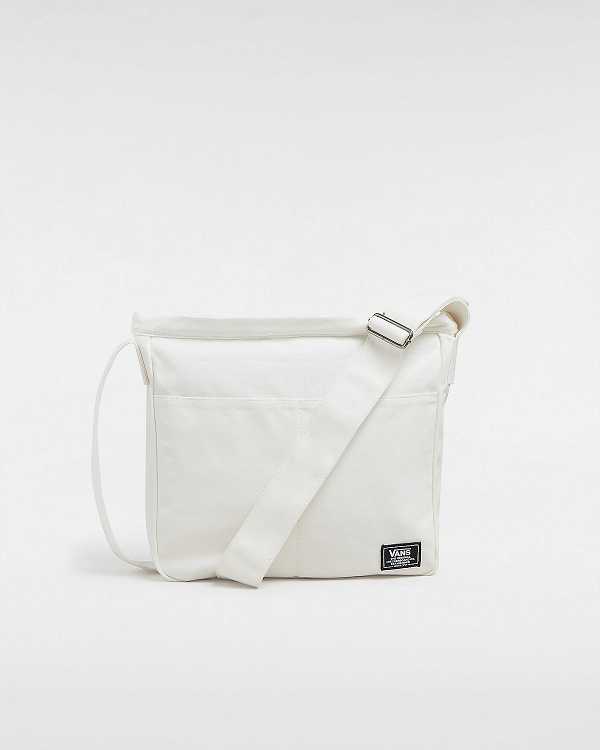 White Unisex Vans Got It Together Crossbody Bag Australia | VN8235470