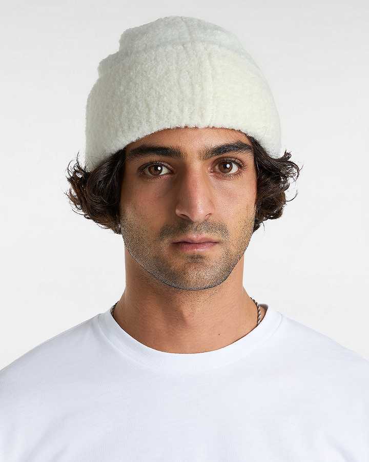 White Unisex Vans Newton Beanie Australia | VN0126743