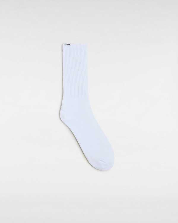 White Unisex Vans Premium Crew (1 Pair) Socks Australia | VN8142670